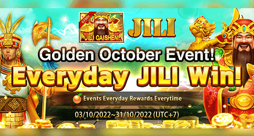 JILI Golden October EVENT News