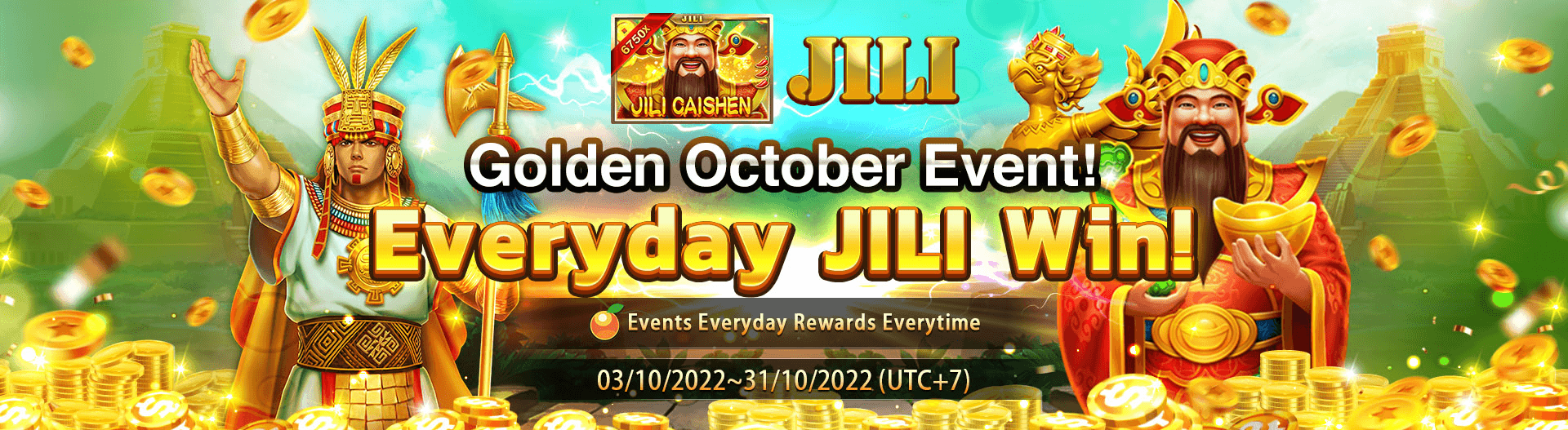 JILI Golden October EVENT News