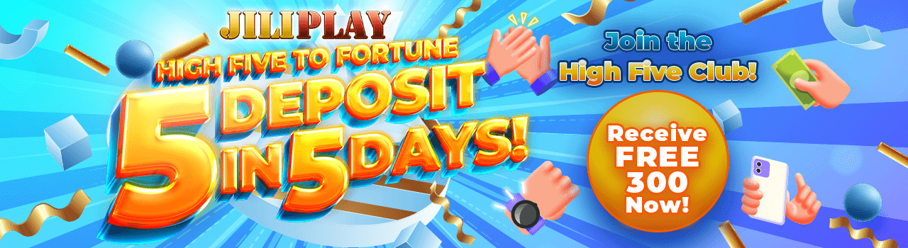 Hi-5 Challenge ! Get up to Free Bonus P300!!!