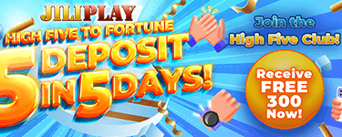 Hi-5 Challenge ! Get up to Free Bonus P300!!!