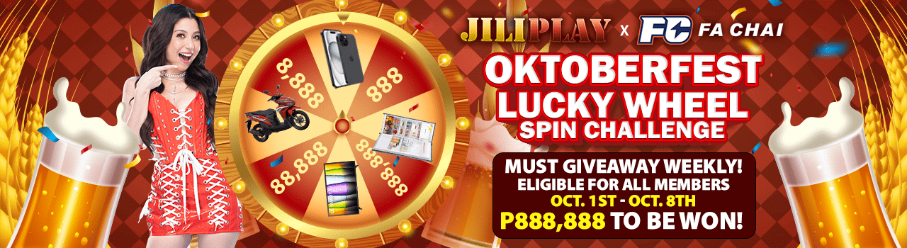 OKTOBERFEST WEEK 1 LUCKY WHEEL 888,888 CHALLENGE