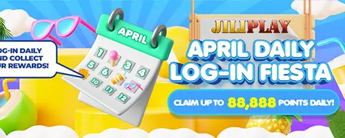 April Daily Log-in Fiesta